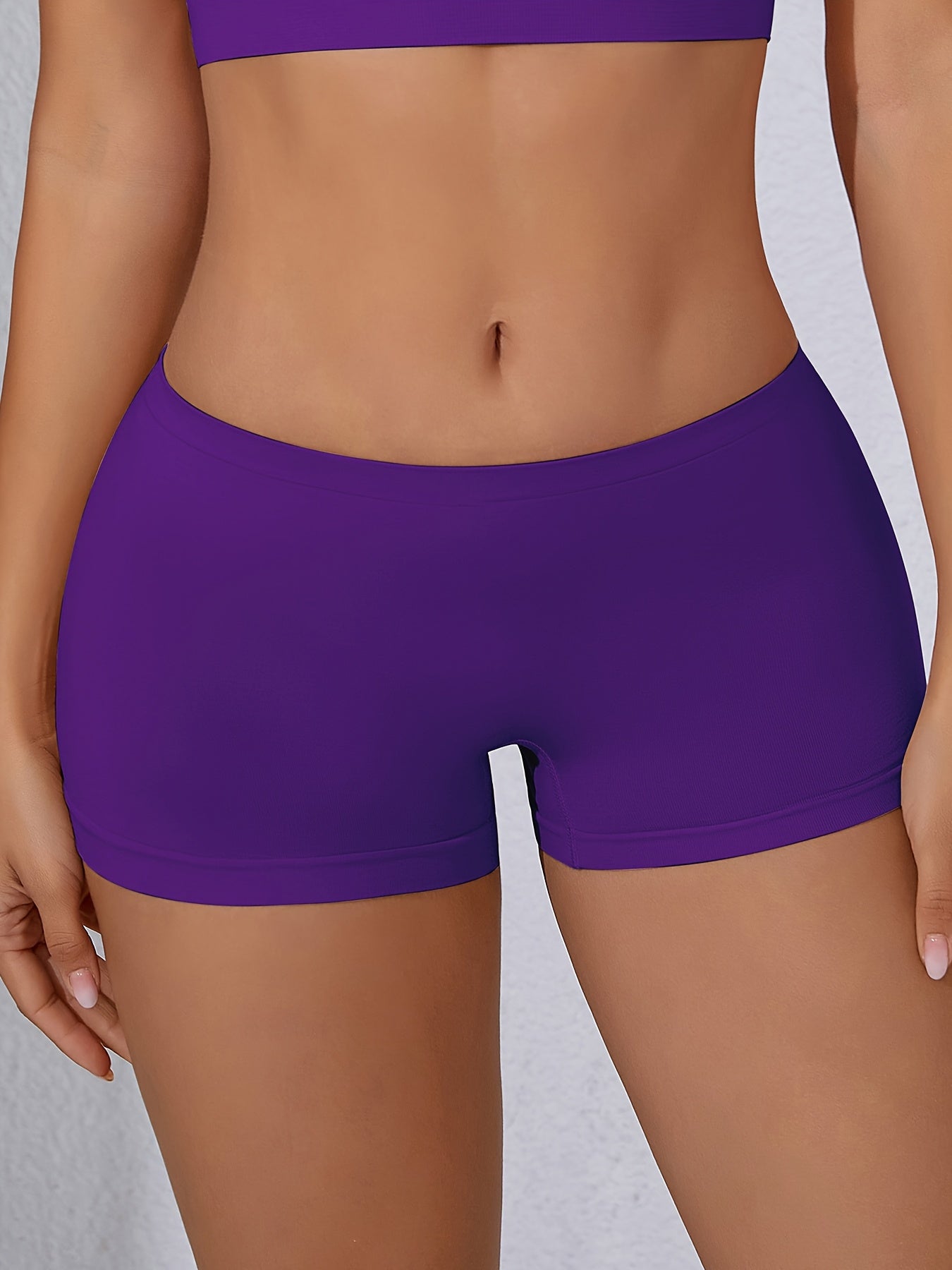 Women’s Plus Size Seamless Boyshorts - Smooth No-Show Fit – view 7