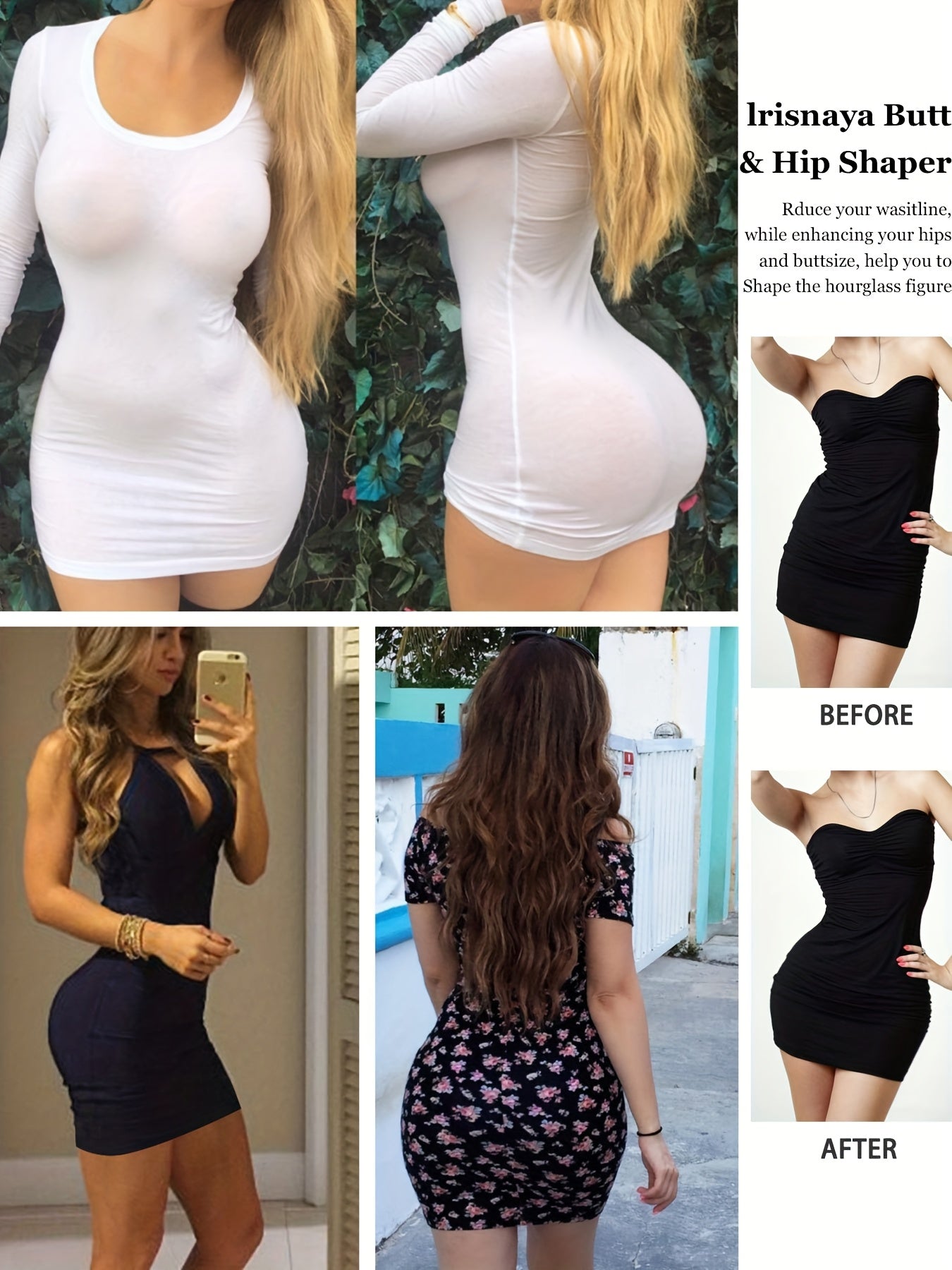 Women’s Plus Size Shapewear Shorts - Tummy Control Support – view 11