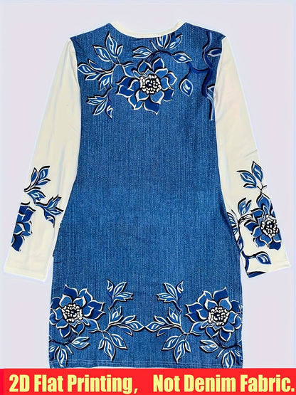 Women's Printed Casual Dress detail view