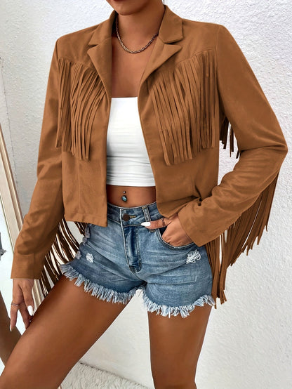 Women's Relaxed Denim Pullover Jacket – 8-Variant Selection detail view