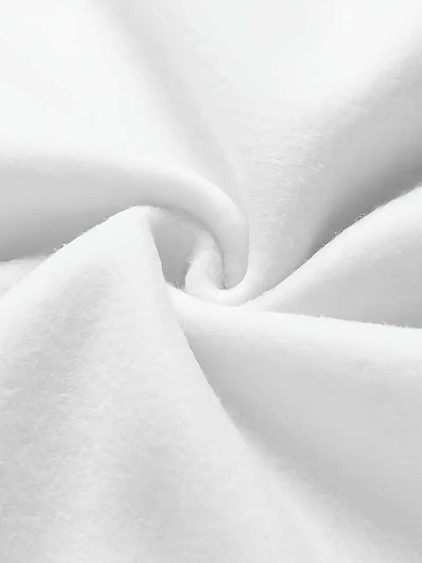 Women's Relaxed Graphic Pullover Hoodie – White Graphic Design 69093 detail view