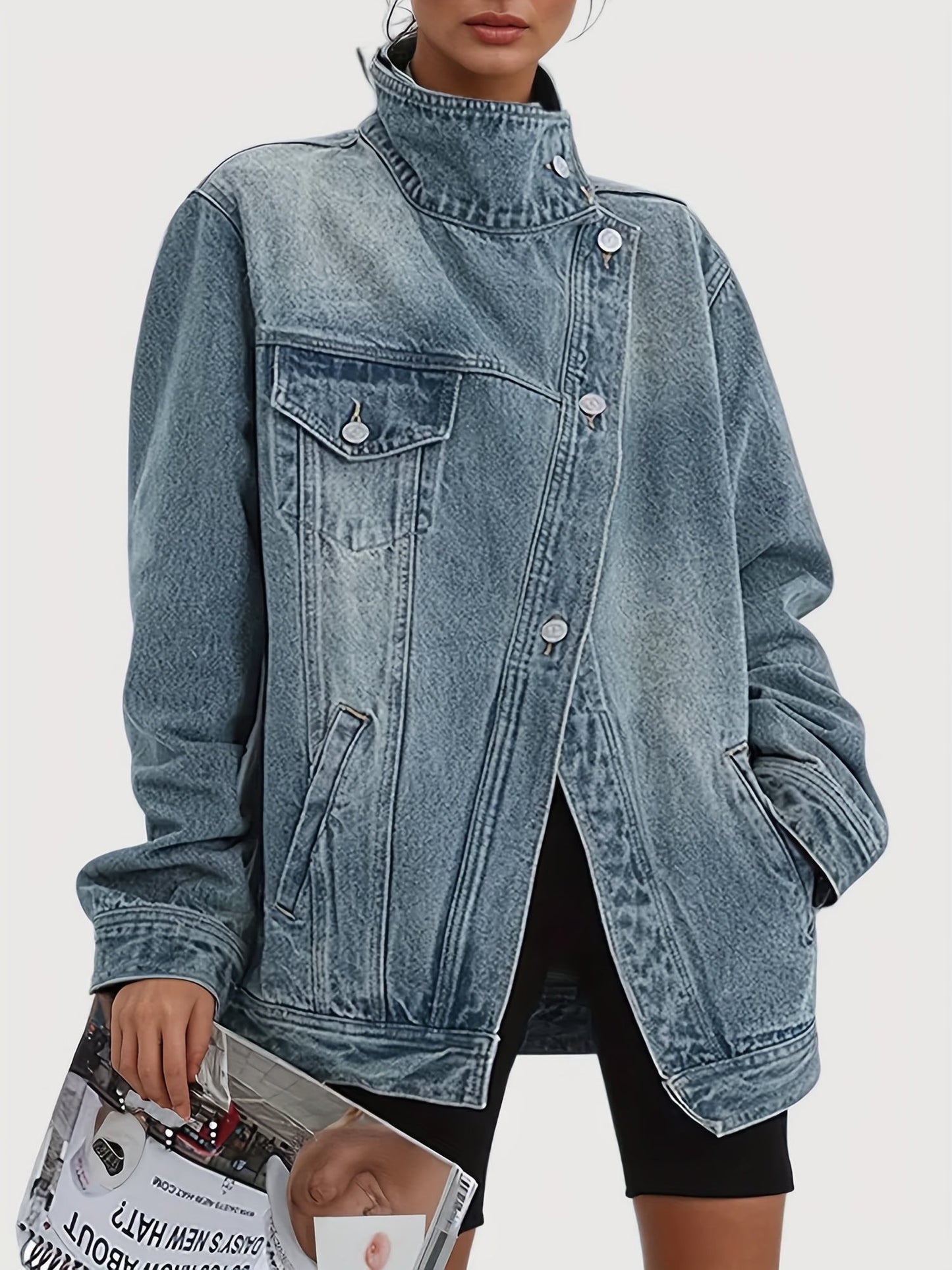 Women's Relaxed Pullover Jacket – view 5