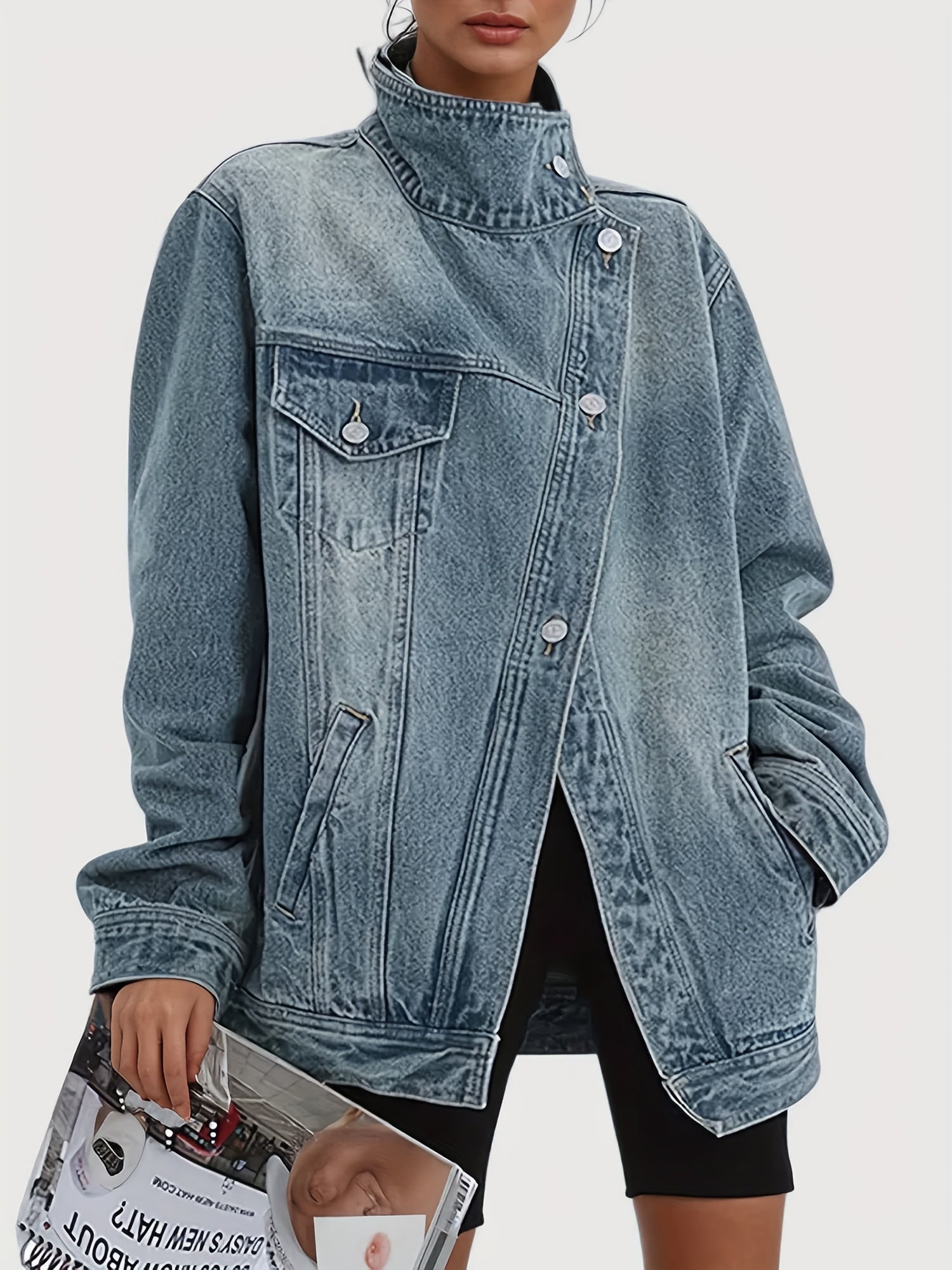 Women's Relaxed Pullover Jacket – view 5