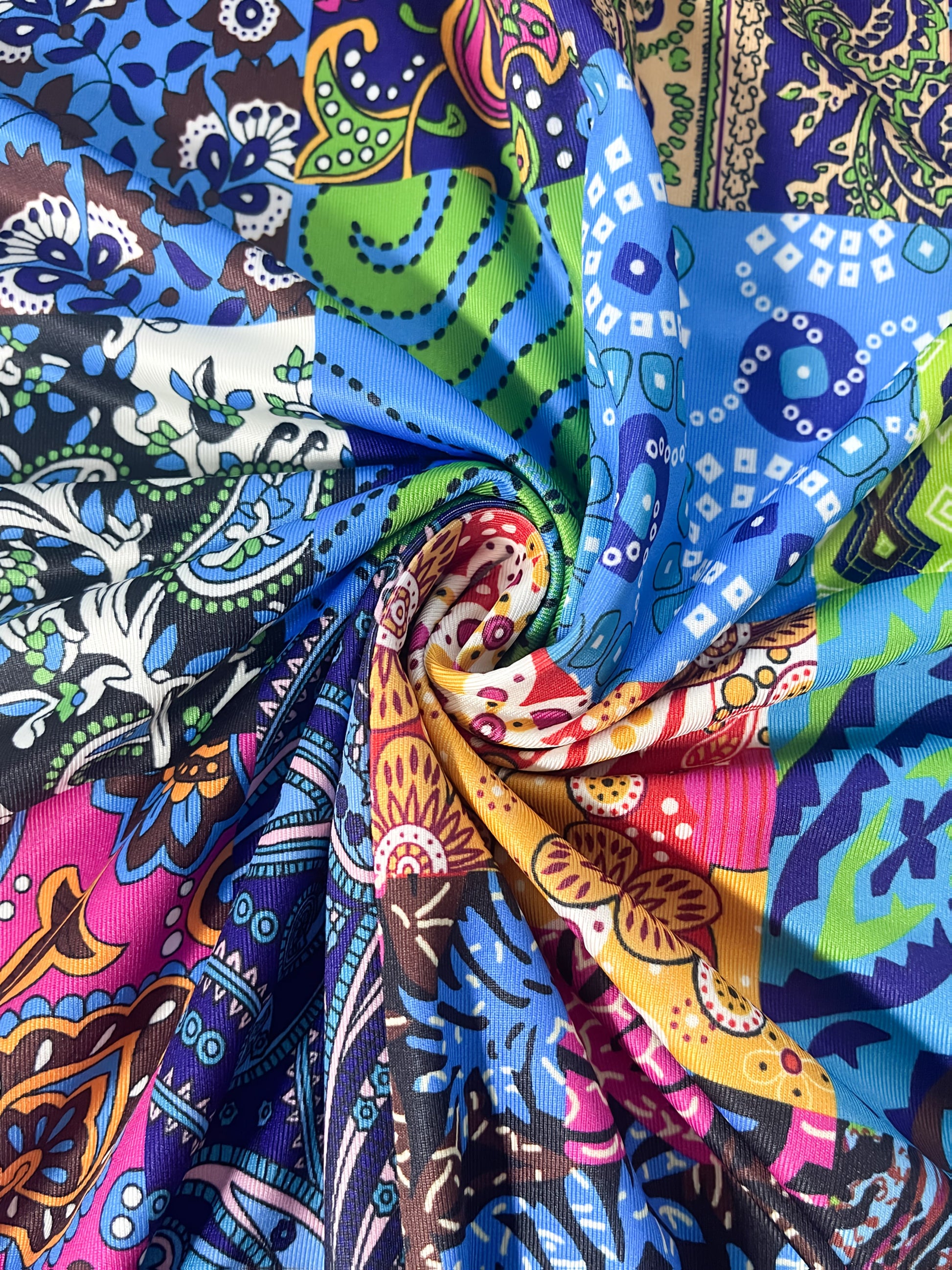 Women's Romper - Statement Print Off-Shoulder detail view