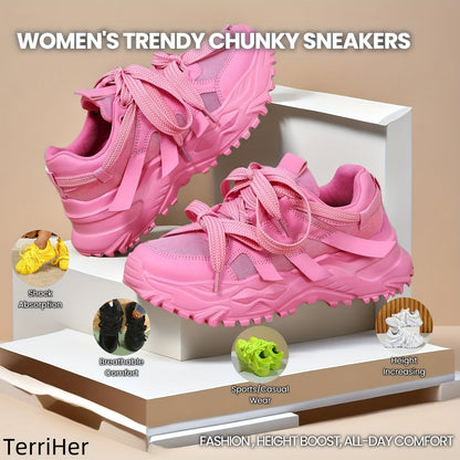 Women's Running Shoes – Breathable for Active Days – Pink – view 2