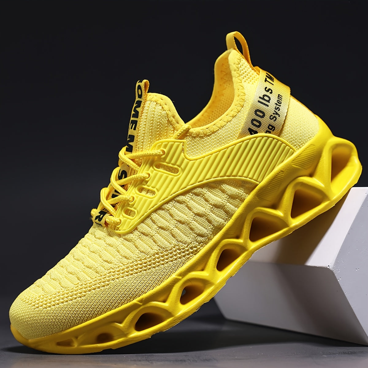 Women's Running Shoes – Breathable for Active Days – Yellow – view 3