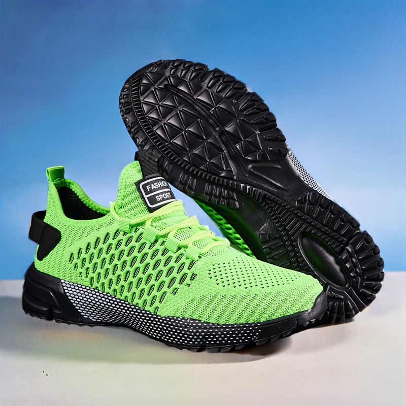 Women's Running Shoes – Breathable Mesh Lightweight for Outdoor & – Red / Black – Red option – view 8