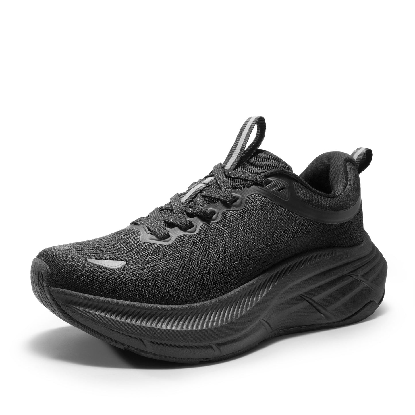 Women's Running Shoes - Breathable Mesh Non-Slip Sole for Beach & Water – Black Lace – Black option – view 3