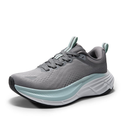Women's Running Shoes - Breathable Mesh Non-Slip Sole for Beach & Water – Black Lace – Black option – view 9