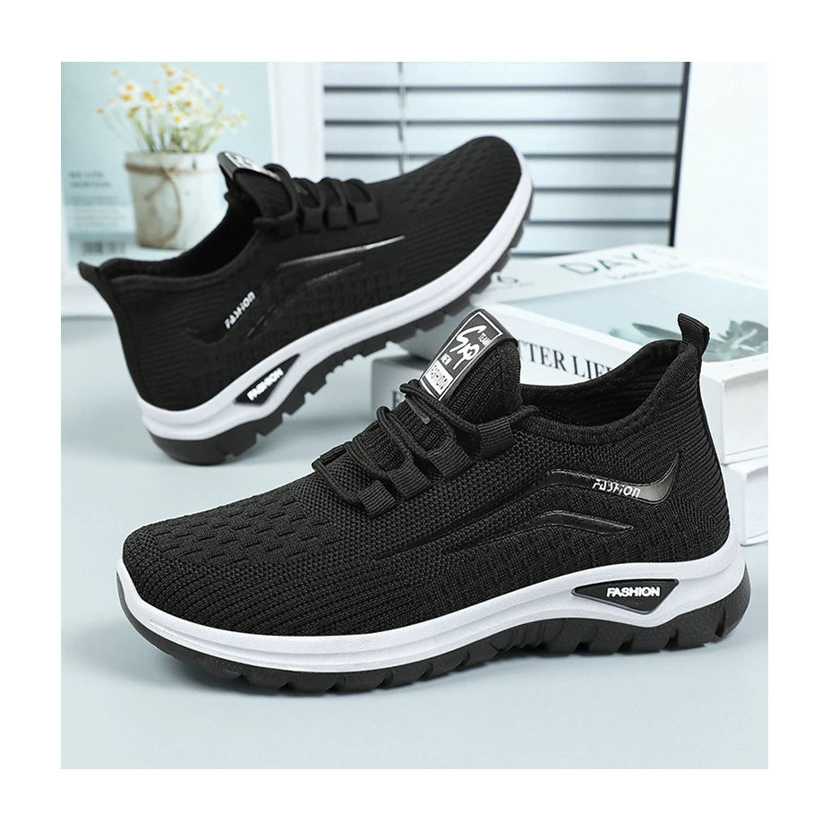 Women's Running Shoes – Breathable Mesh Outdoor & Travel 88 – Black option – view 3