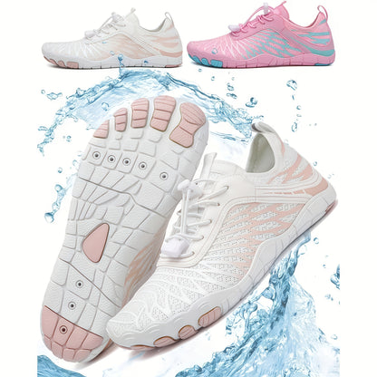 Women's Running Shoes – Wide Fit Breathable for Active Days – White option – view 3