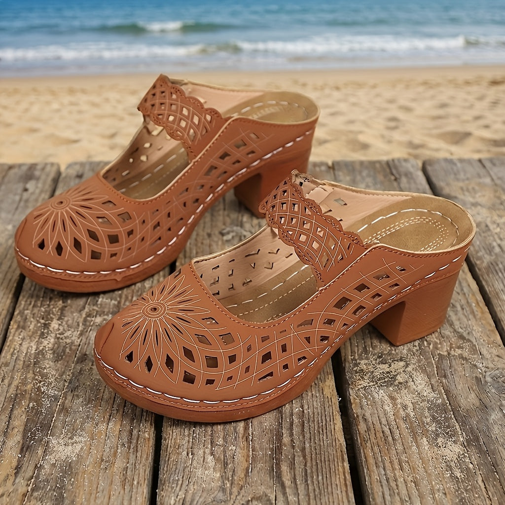 Women's Sandals – Breathable Slip-On for Everyday Wear – Blue option – view 8