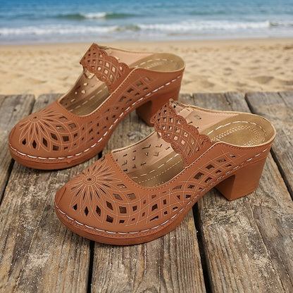 Women's Sandals – Breathable Slip-On for Everyday Wear – Blue option – view 8