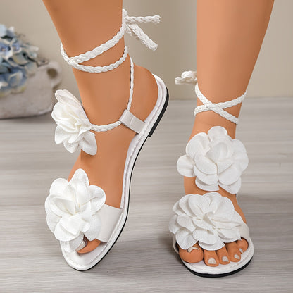 Women's Sandals – Comfort Fit for Everyday Wear – Floral – view 7
