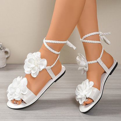 Women's Sandals – Comfort Fit for Everyday Wear – Floral – view 8