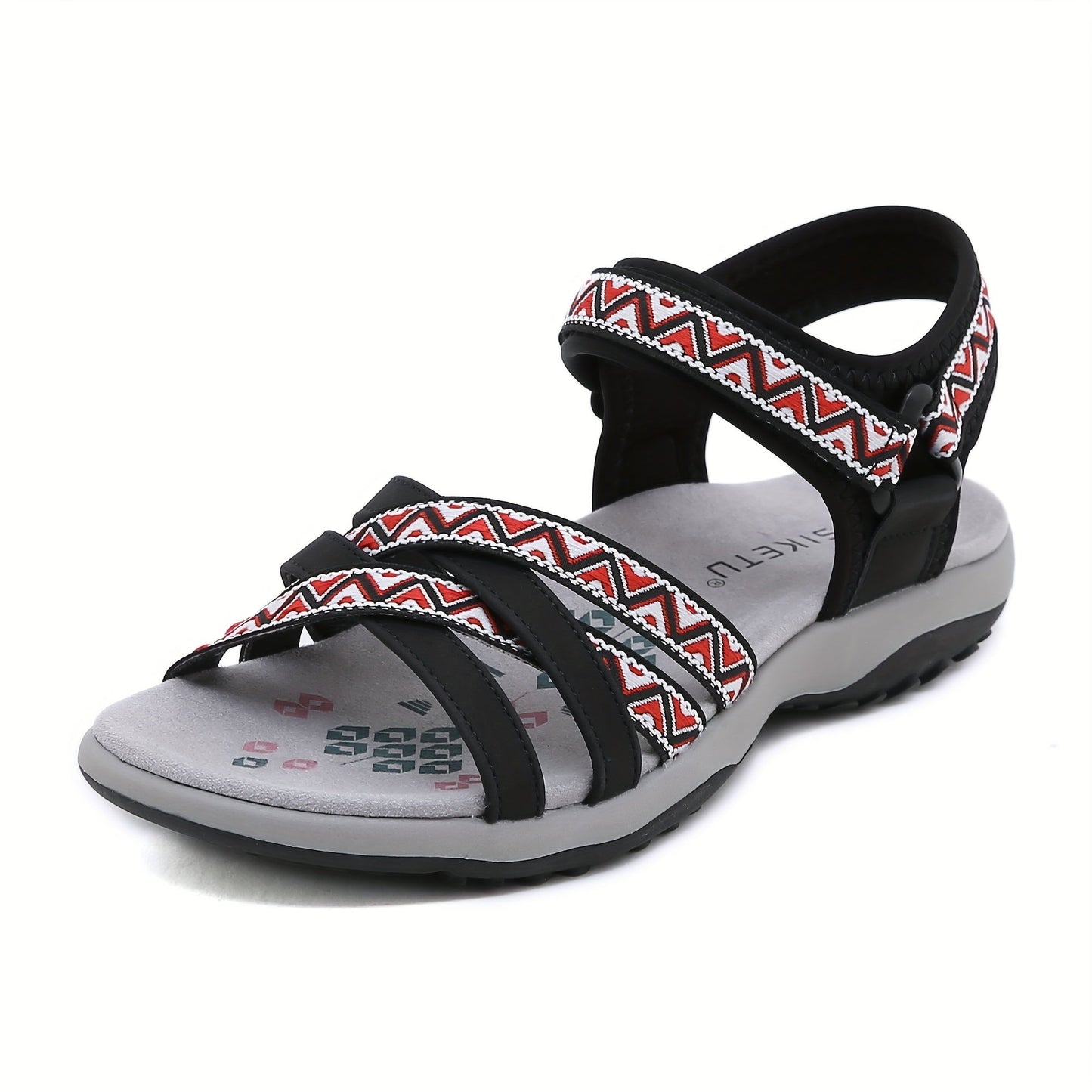 Women's Sandals – Comfort Fit for Summer & Beach – Black / Brown – view 3