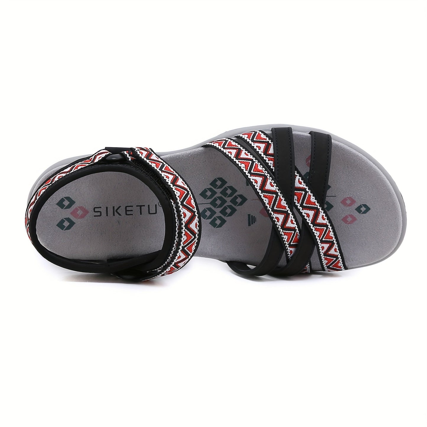 Women's Sandals – Comfort Fit for Summer & Beach – Black / Brown – view 5