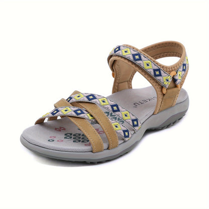 Women's Sandals – Comfort Fit for Summer & Beach – Black / Brown – Black option – view 4