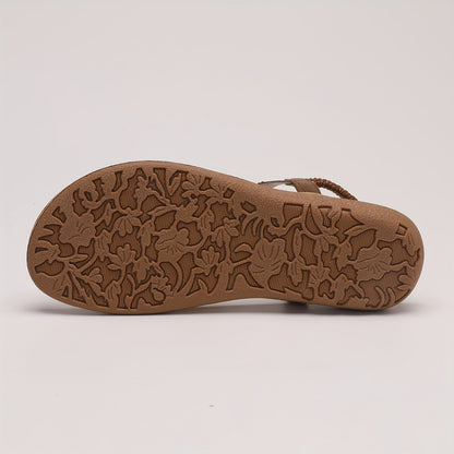 Women's Sandals – Lightweight for Everyday Wear – Brown – view 3