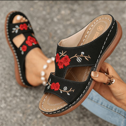 Women's Sandals – Platform for Outdoor & – Black option – view 2