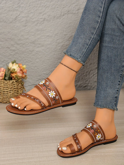 Women's Sandals – Slip-On for Beach & Water – Light Brown-1 – view 6