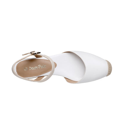 Women's Sandals – Women's Apricot Leather Dress – view 16