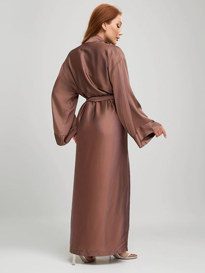 Women's Satin Robe - Satin Comfort – view 6