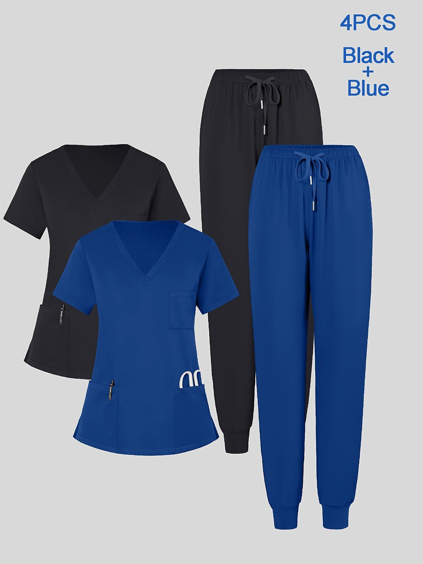 Women's Scrub Set - Pocket Detail – 23-Variant Selection detail view