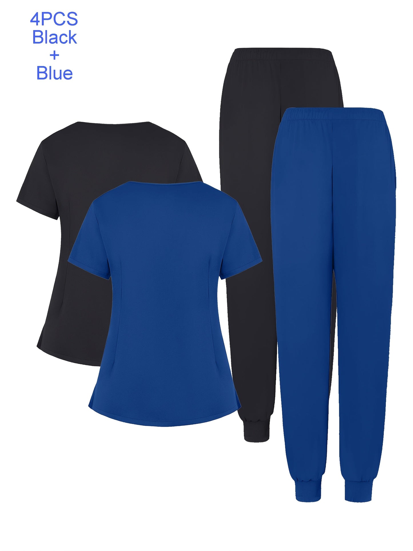 Women's Scrub Set - Pocket Detail – 25-Variant Selection detail view