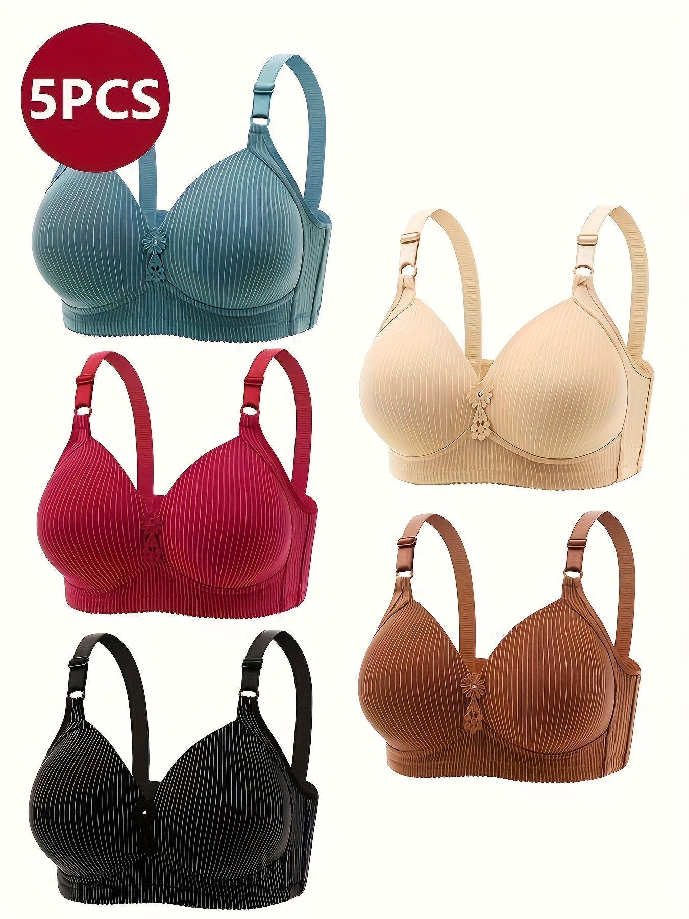 Women's Seamless Bra - Regular Fit – Sizes L–4XL detail view