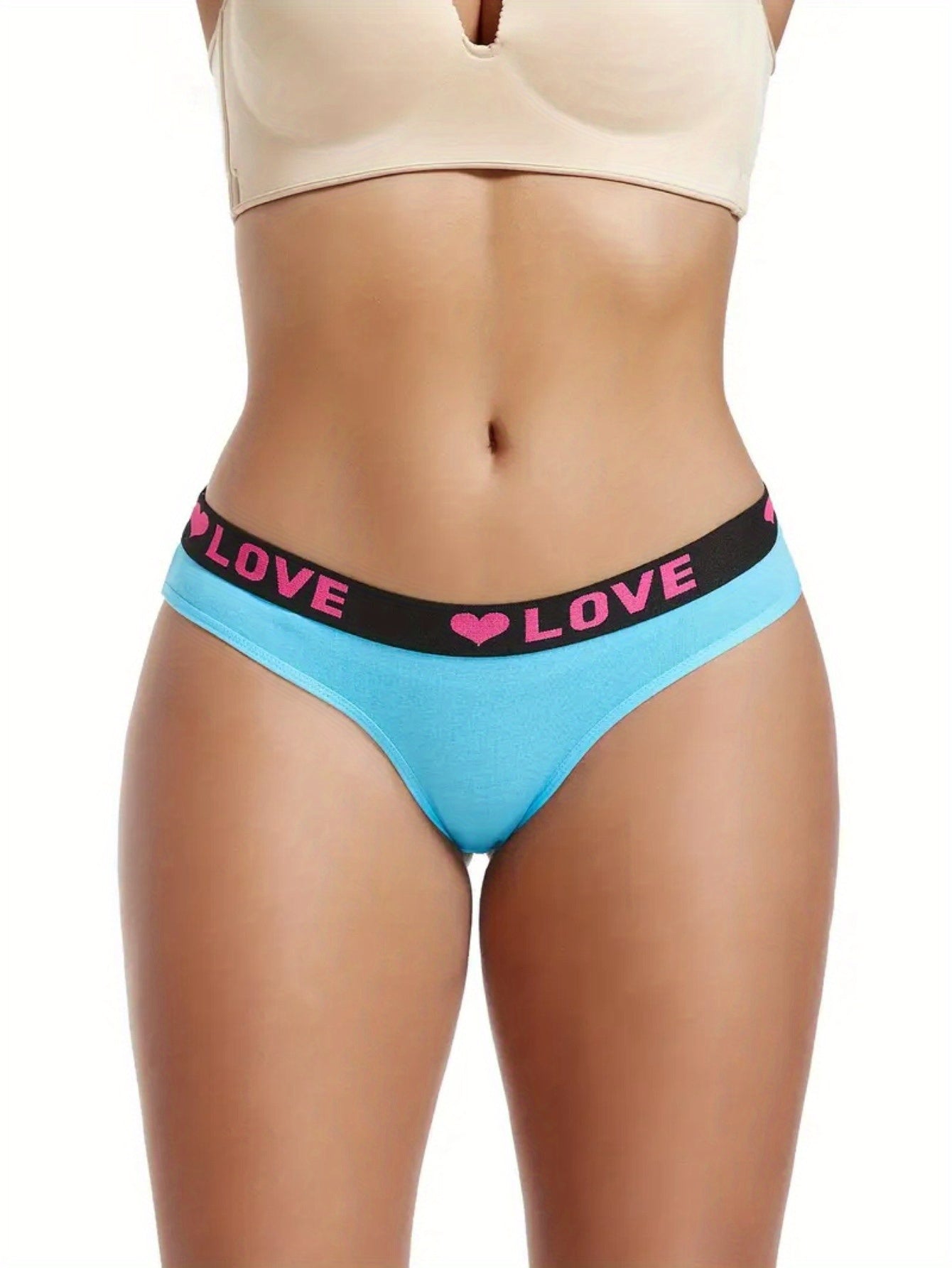 Women's Seamless Briefs - Heart Detail Everyday Comfort – view 2