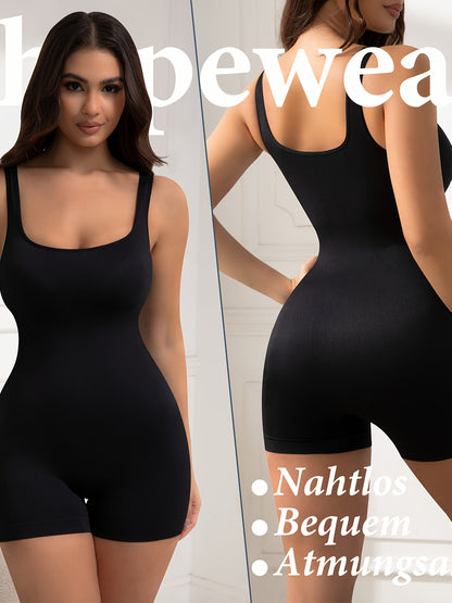 Women's Seamless Shapewear Bodysuit - Shorts-Style Full Body Shaper – view 4