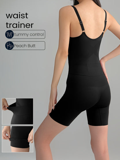 Women's Shapewear Bodysuit - Solid Color detail view