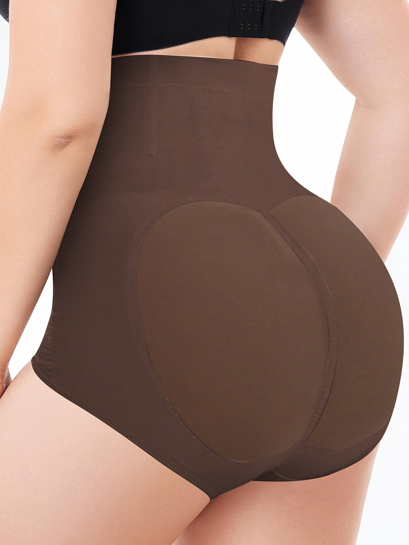 Women's Shapewear Bodysuit – Tummy Control Shapewear With Compression Clasps For Women High – view 2