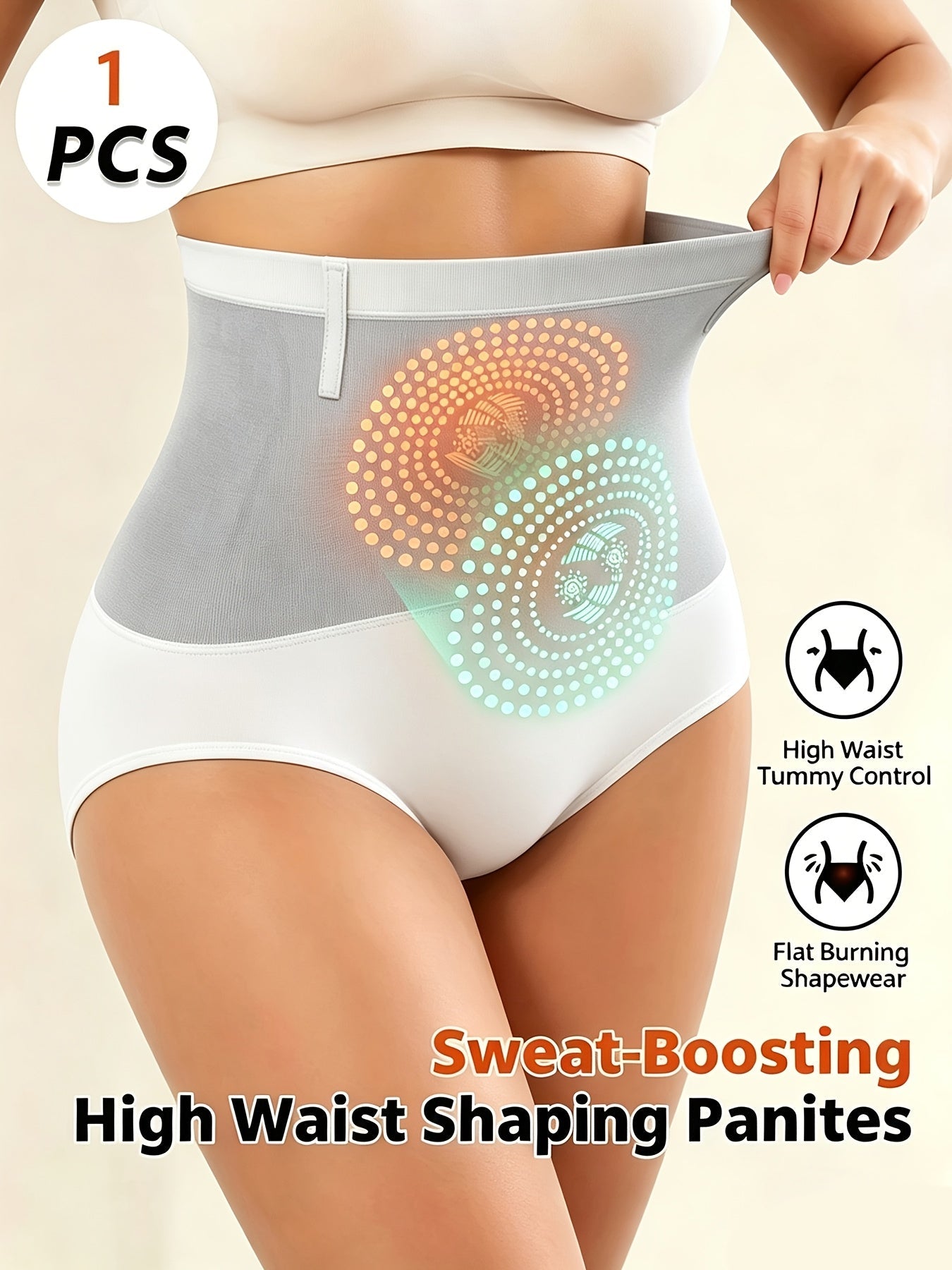 Women's Shapewear Briefs – 1 Pack Hip Lift Waist Shapewear Abdominal Compression Control – view 5