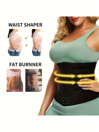 Women's Shapewear – Neoprene Waist Trimmer Belt for Women Body Shaper Sauna Sweat Tummy – view 3
