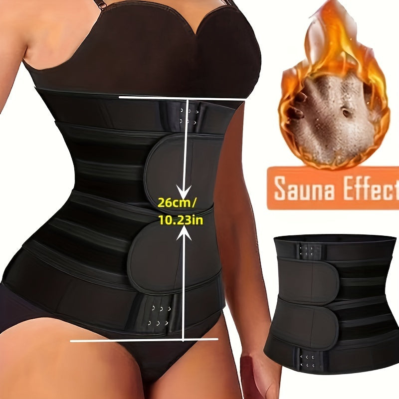 Women's Shapewear – Neoprene Waist Trimmer Belt for Women Body Shaper Sauna Sweat Tummy – view 8