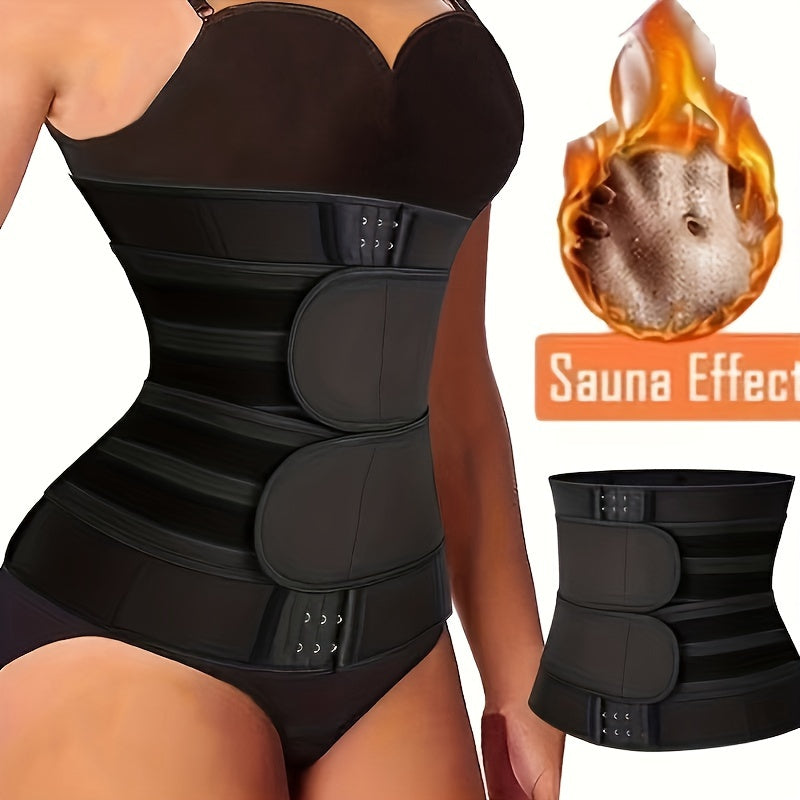 Women's Shapewear – Neoprene Waist Trimmer Belt for Women Body Shaper Sauna Sweat Tummy – view 9