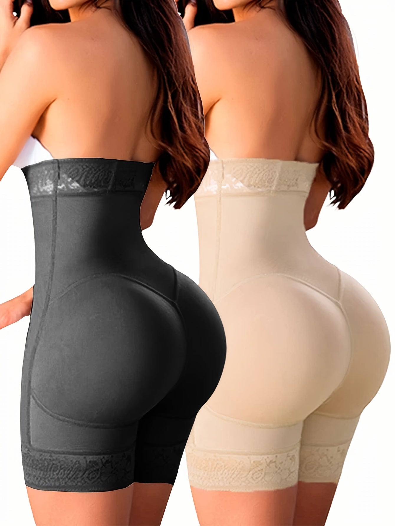 Women's Shapewear Shorts – Apricot – view 6