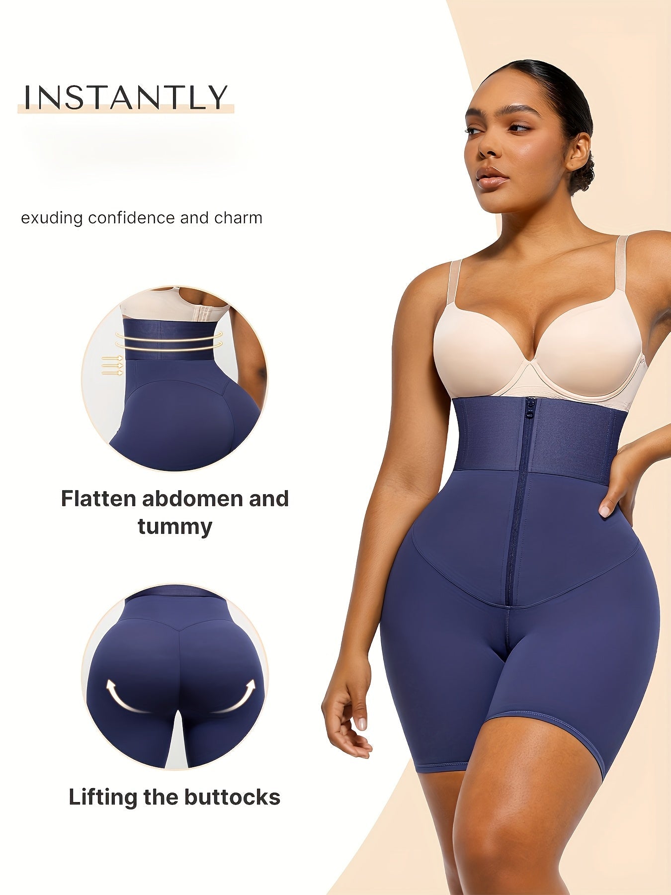 Women's Shapewear Shorts - High-Waist – Sizes S–XXL – view 7