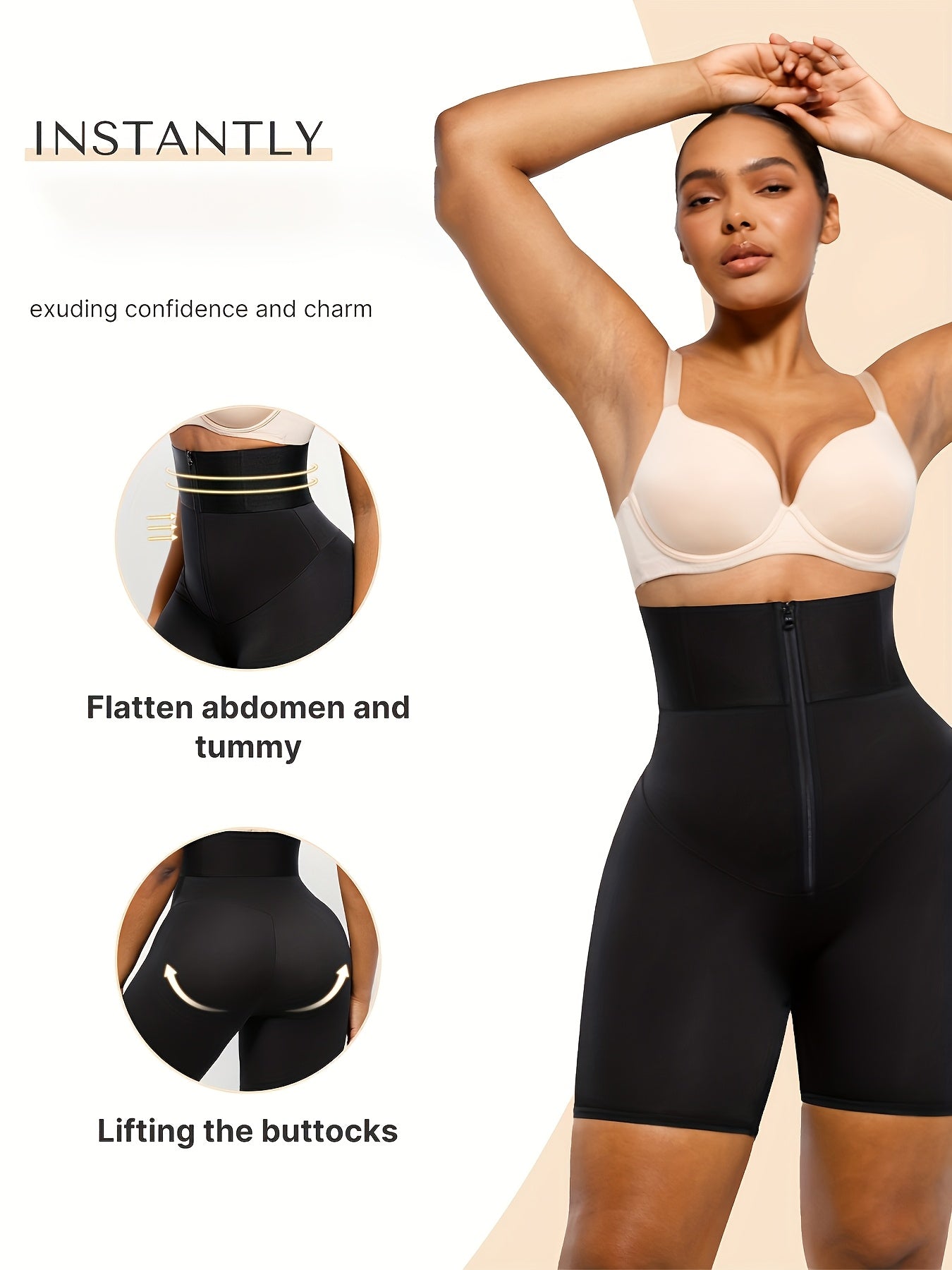 Women's Shapewear Shorts - High-Waist – Sizes S–XXL – view 8