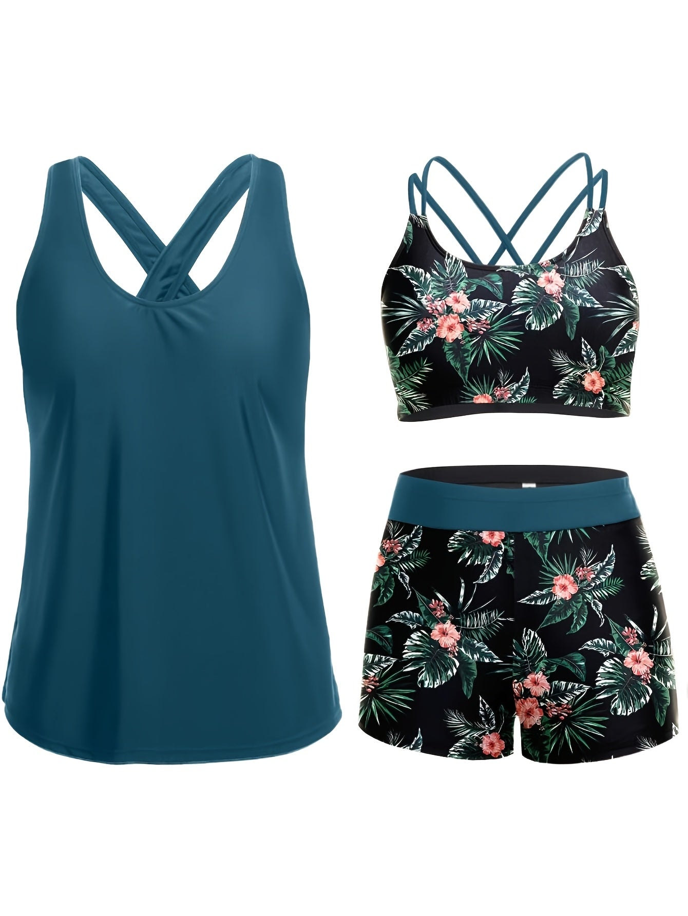 Women's Shapewear Shorts - Printed – view 8