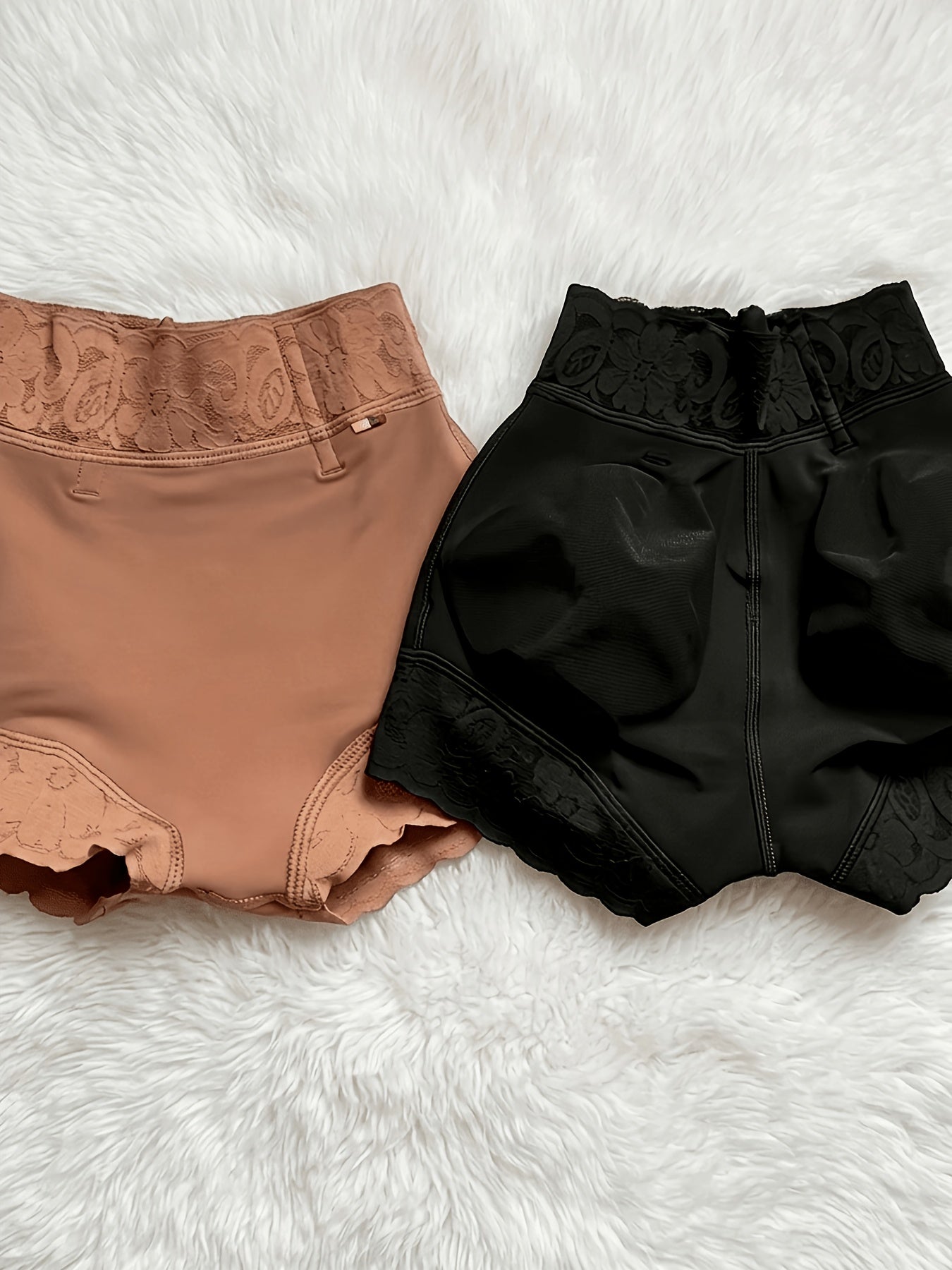 Women's Shapewear Shorts - Seamless – Black option – main product image