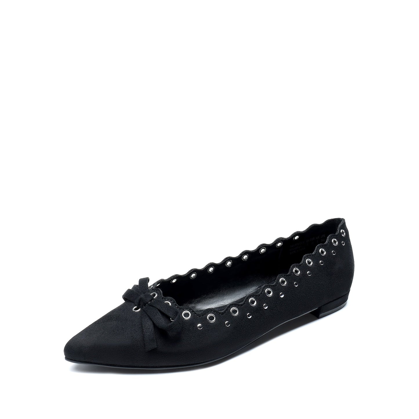 Women's Shoes – Women's Flats - Comfortable Footwear – Black – Black option – main product image