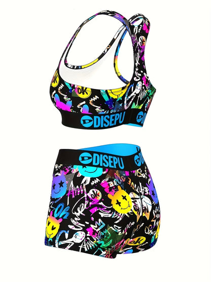 Women's Shorts Outfit Set - Printed – Sizes S–XXL – view 8