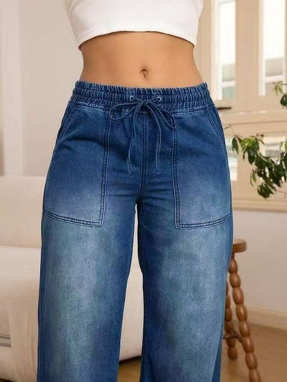 Women's Skinny Jeans - Light Blue detail view