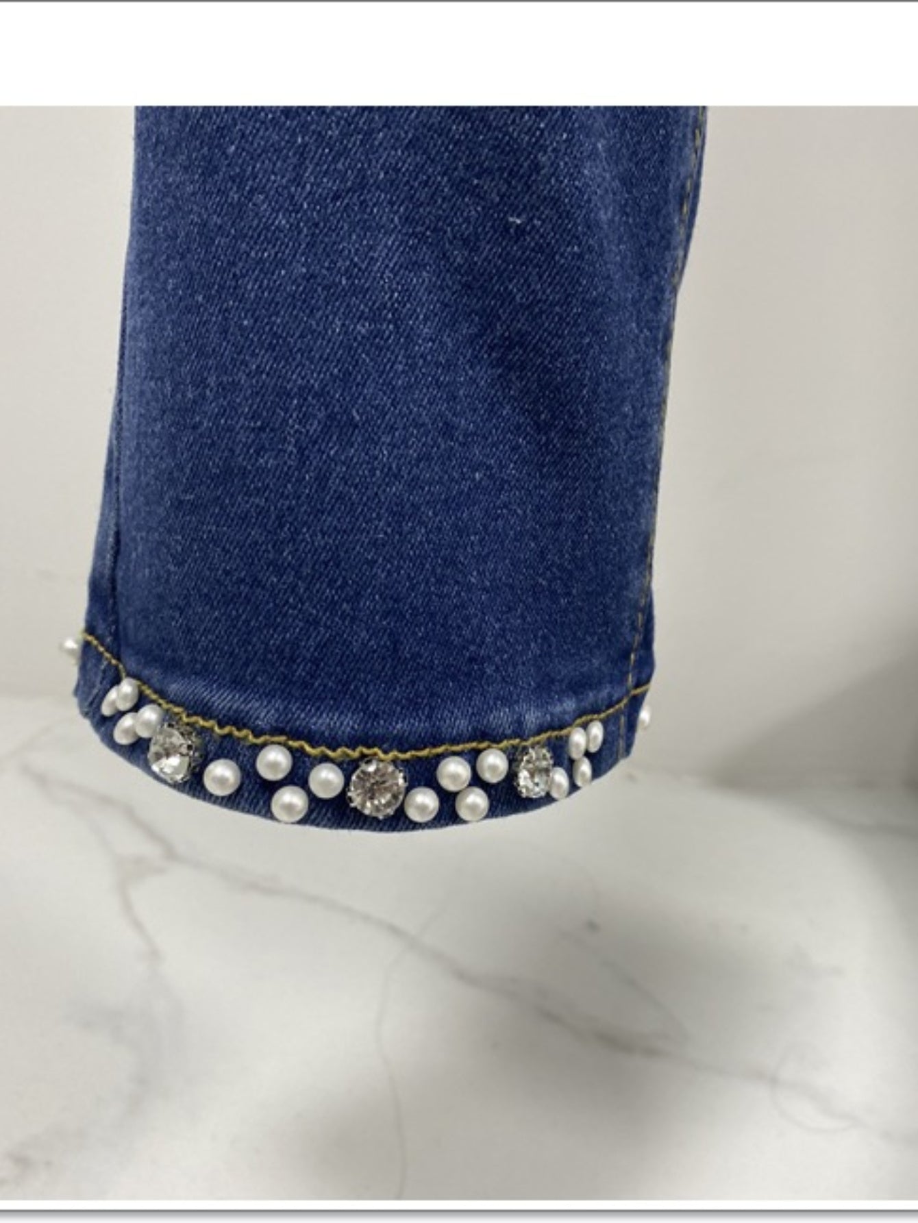 Women's Skinny Jeans - Light Blue Streetwear – view 11
