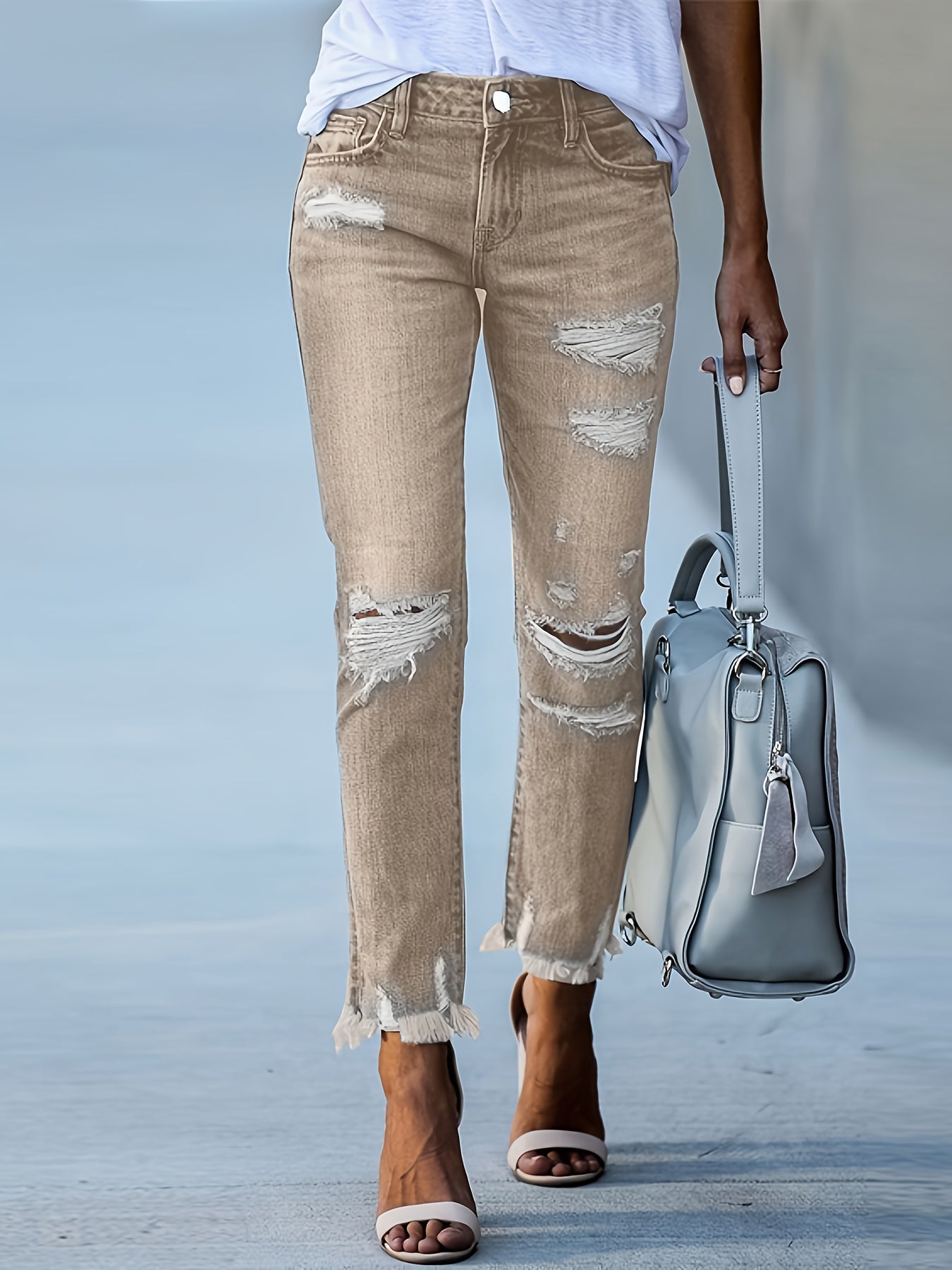 Women's Skinny Jeans - Stretch Comfort detail view