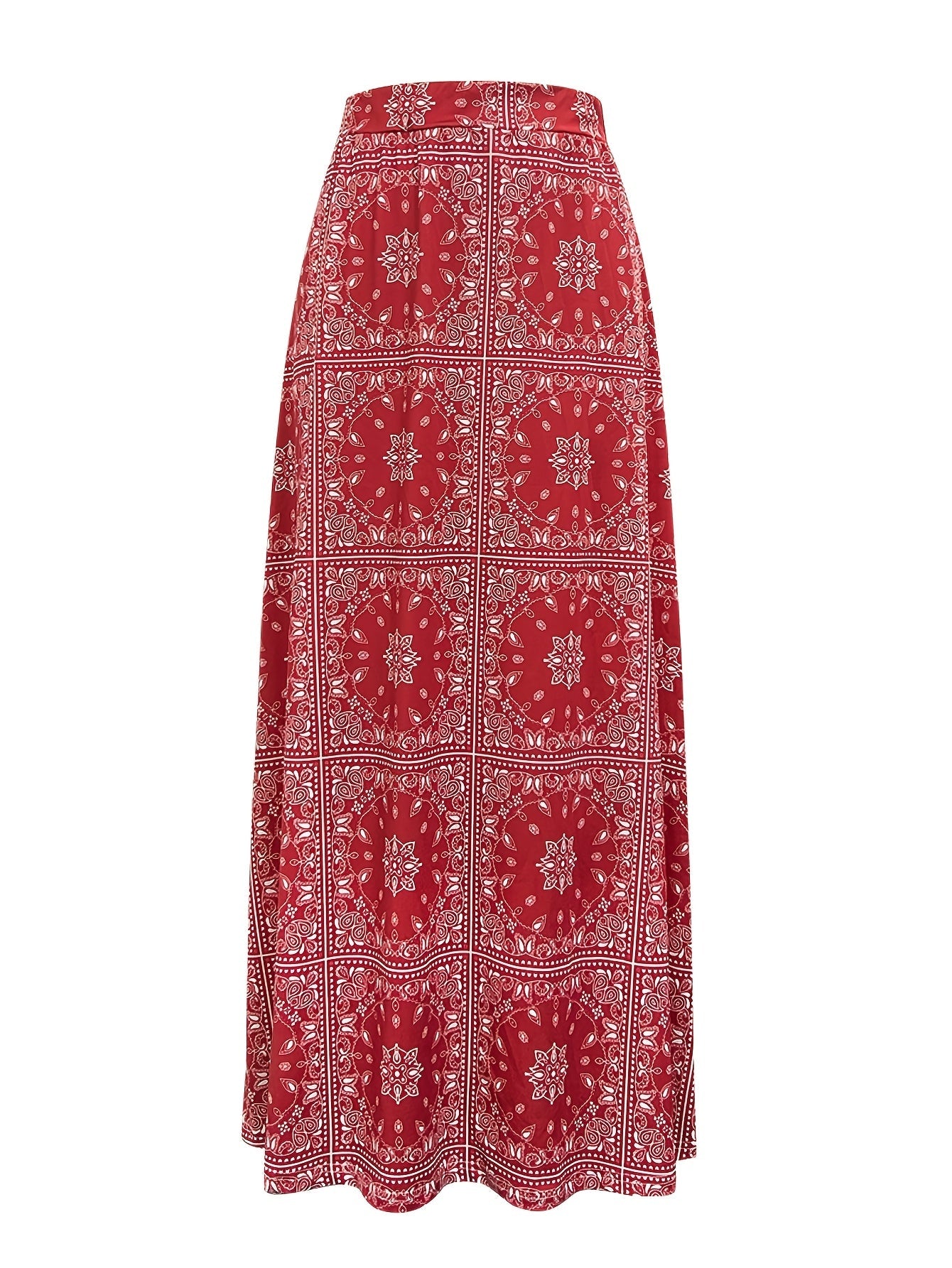 Women's Skirt - Geometric Print detail view