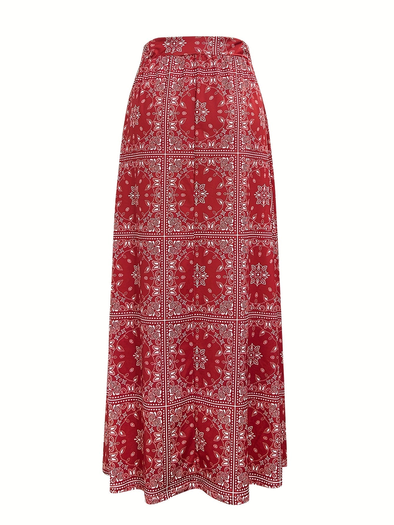 Women's Skirt - Geometric Print detail view